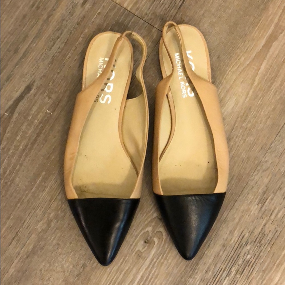 Michael kors pointed flats
